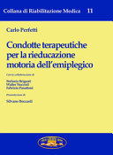 Cover  Condotte terapeutiche per la rieducazione motoria dell'emiplegico