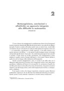 Cover  Le difficoltà nell'apprendimento della matematica : metodologia e pratica di insegnamento