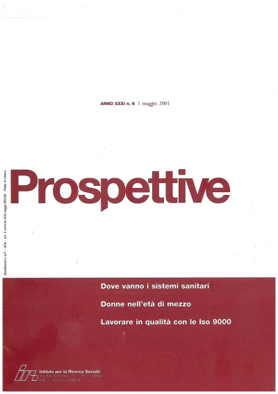 Cover  Terzo settore e capitale sociale di solidarietà