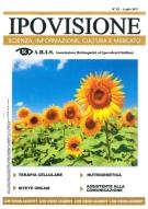 Cover  La retinite pigmentosa, ruolo degli esami elettrofunzionali