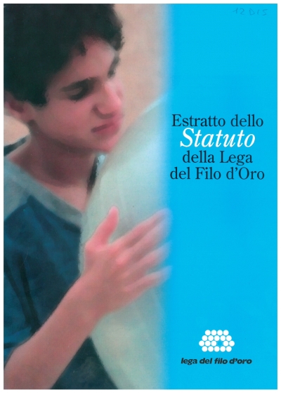 Cover  Estratto dello Statuto della Lega del Filo d'Oro