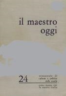 Cover  Il maestro oggi
