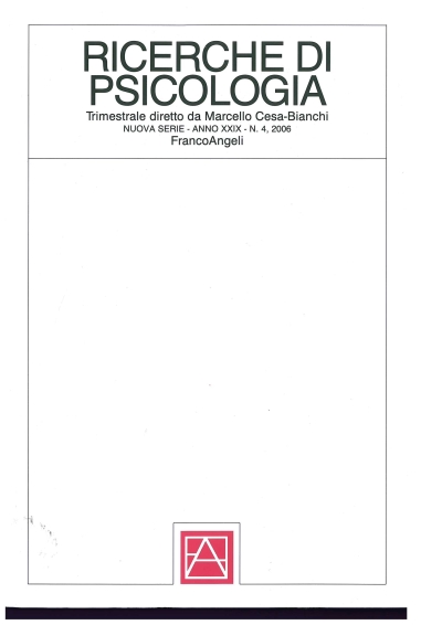 Cover  Decoding dell'espressione facciale delle emozioni, arousal e valenza edonica : Analisi mediante potenziali evocati corticali (ERPS)
