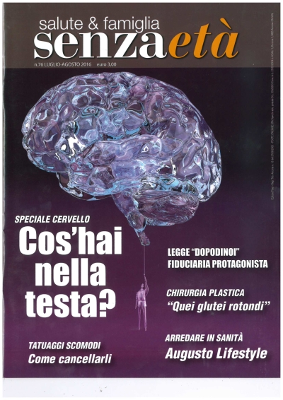 Cover  Senza Età : Salute & famiglia