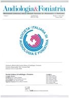 Cover  La riabilitazione del paziente adulto sottoposto ad impianto cocleare