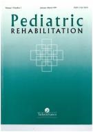 Cover  A comparison of goal attainment scaling and the Canadian occupational performance measure for paediatric rehabilitation research