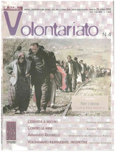 Cover  Rivista del Volontariato