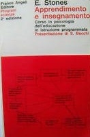 Cover  Apprendimento e insegnamento : Corso di psicologia dell'educazione con il metodo dell'istruzione programmata