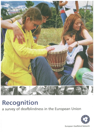 Cover  Riconoscimento : Una ricerca sulla sordocecità nell’Unione Europea