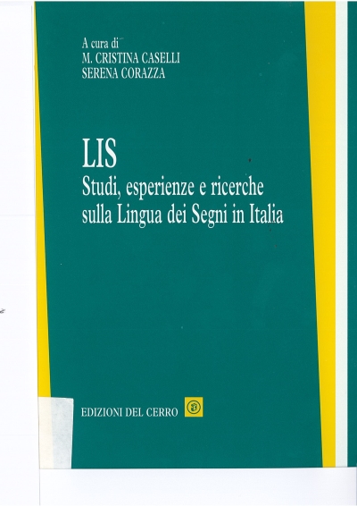 Cover  La comunicazione segnaletico-gestuale nella riabilitazione di soggetti pluriminorati