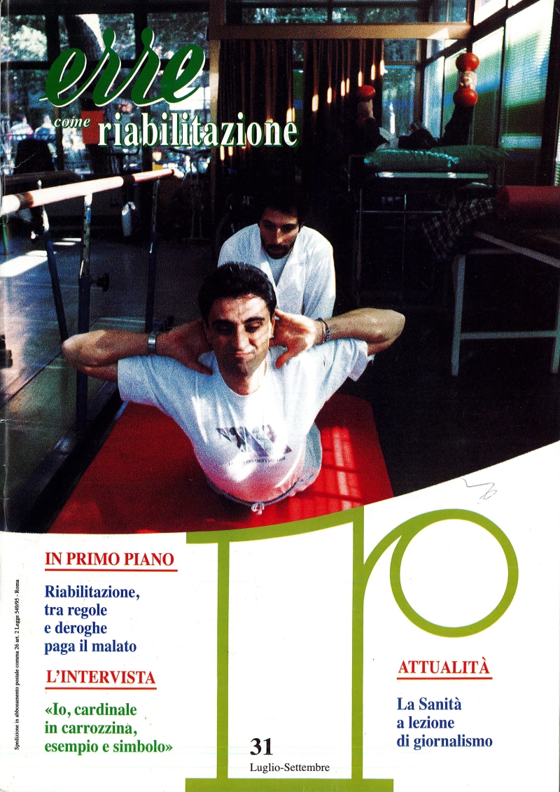 Cover  Erre come Riabilitazione