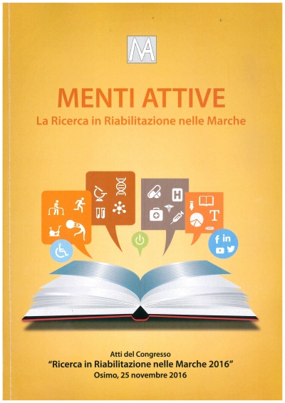 Cover  Menti Attive : La Ricerca in Riabilitazione nelle Marche