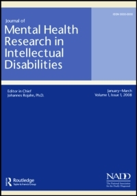 Cover  Journal of Mental Health Research in Intellectual Disabilities