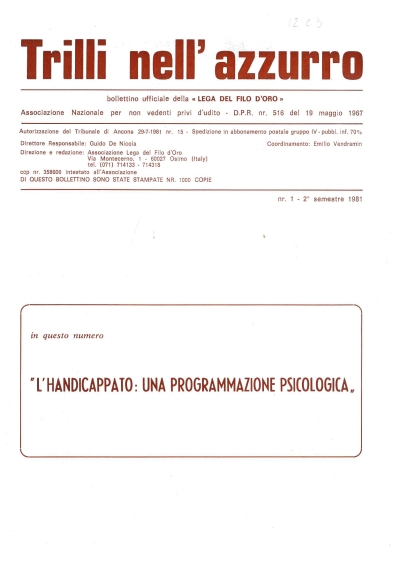 Cover  L'integrazione : le metodologie