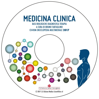 Cover  Medicina clinica : basi biologiche, diagnostica, terapia : CD-ROM enciclopedia multimediale 2017