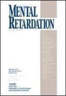 Cover  Adults with mental retardation as supports to their parents : effects on parental caregiving appraisal