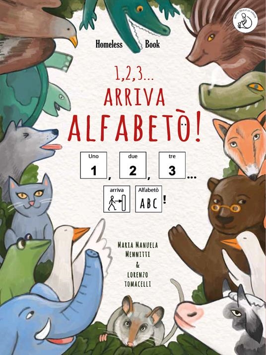 Cover  1,2,3... arriva alfabetò!