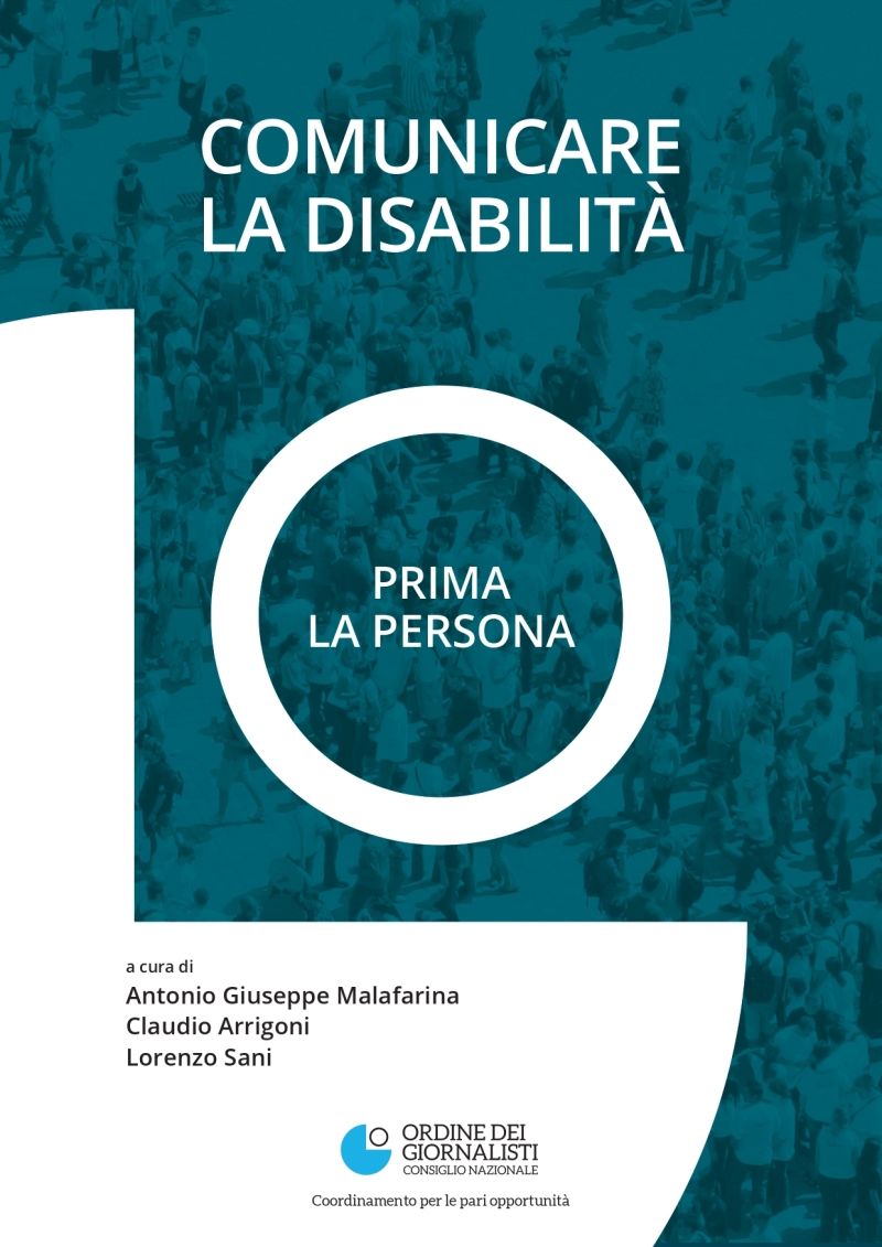 Cover  Comunicare la disabilità : Prima la persona