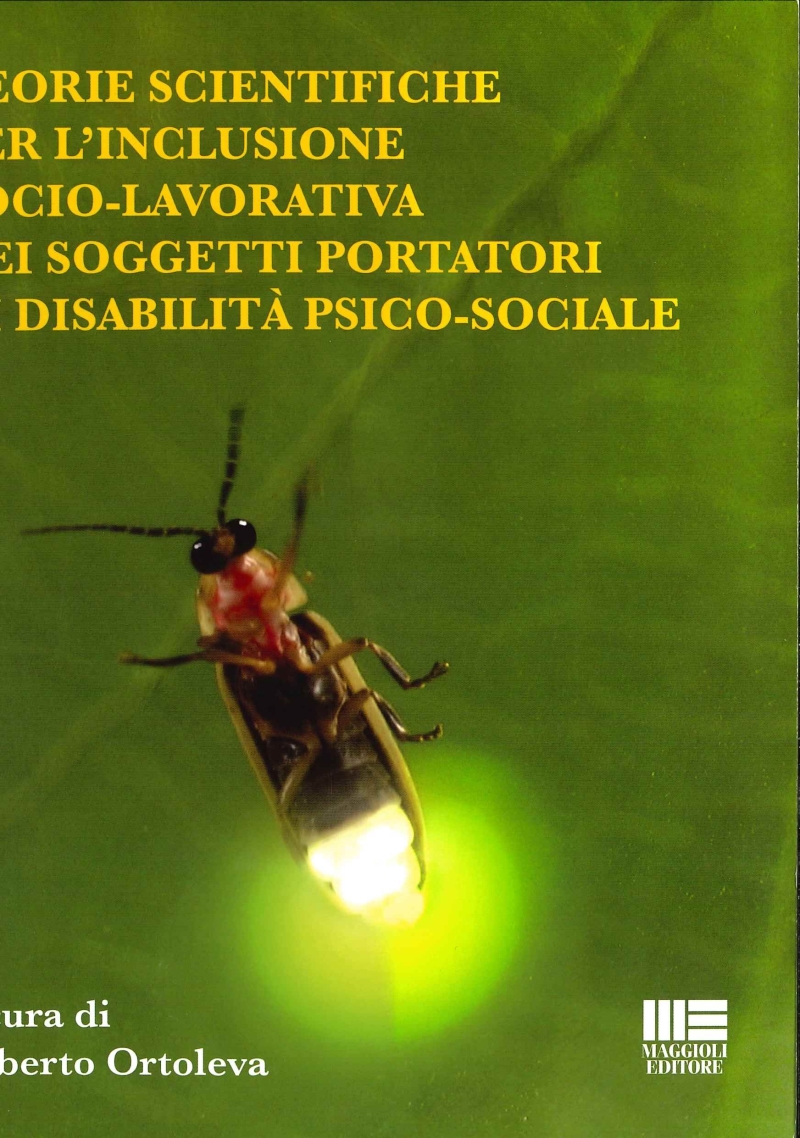 Cover  Teorie scientifiche per l'inclusione socio-lavorativa dei soggetti portatori di disabilità psico-sociale
