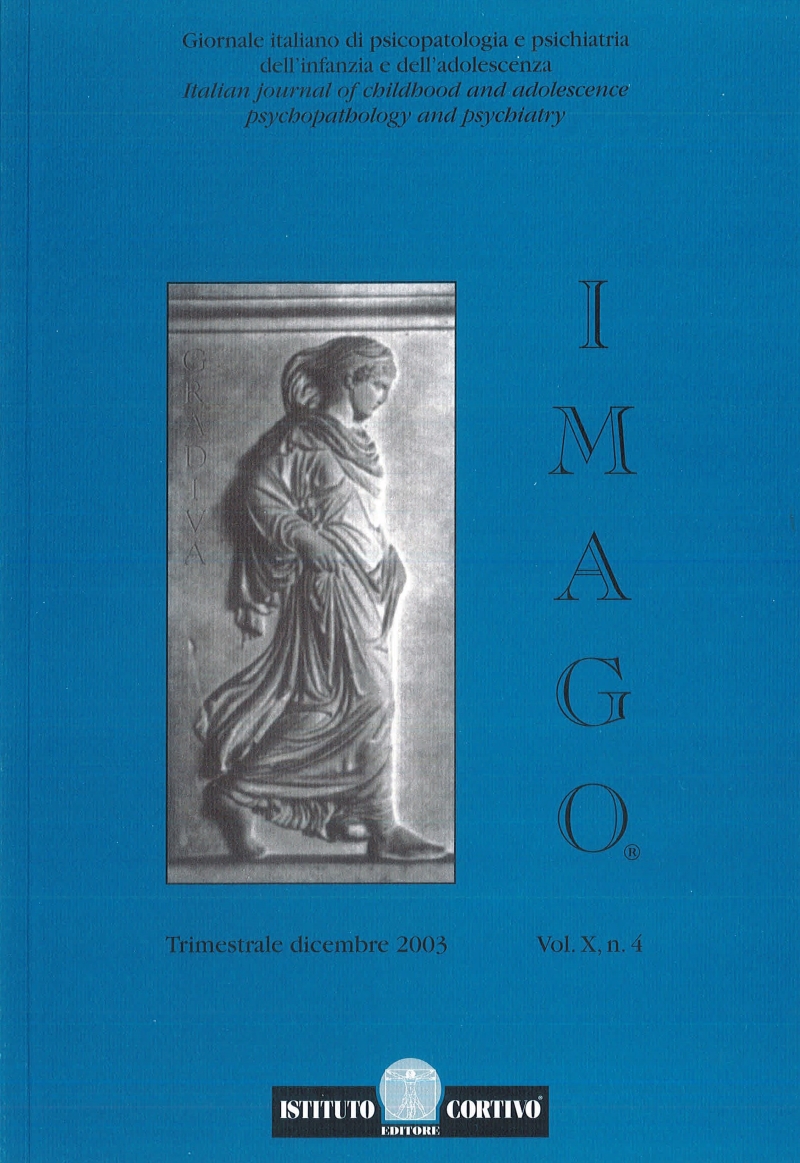 Cover  Esiste una specificità nella relazione madre-bambino che possa predire uno sviluppo deficitario?
