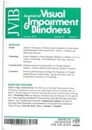 Cover  External funding for training and research in university programs in visual impairments : 1997-98
