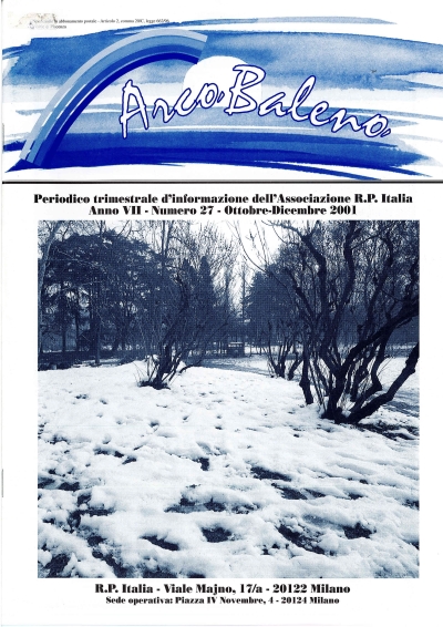 Cover  C'è speranza di debellare la retinite pigmentosa?