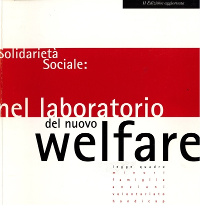 Cover  Solidarietà sociale : nel laboratorio del nuovo welfare